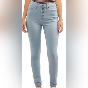 No Boundaries Women's Sky Blue Skinny Jeans